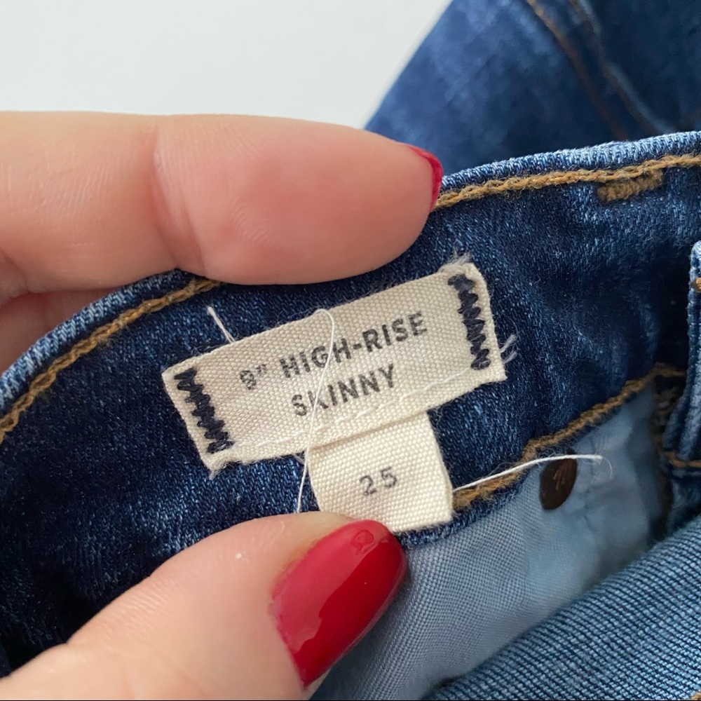 ⭐️ Madewell | 9” High Rise Skinny Jeans - Picture 6 of 10